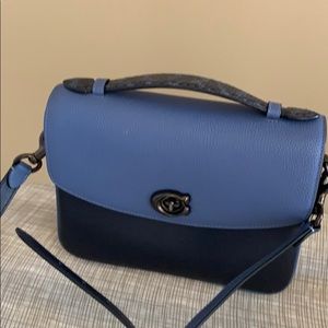 Coach Cassie Phython Handle Handbag